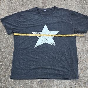 Men's Gray Star T-Shirt